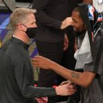 'I probably deserve this': Steve Kerr jokingly trolls his own Warriors outfit for opening night game against Kevin Durant and Nets