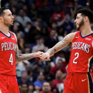'I tell Lonzo Ball every f**king day to stop passing up shots': JJ Redick advises Pelicans teammate to be more assertive