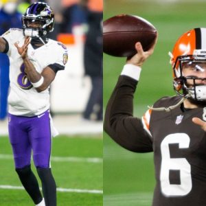 Baker Mayfield says Lamar Jackson's entry was "like a scene out of a movie"