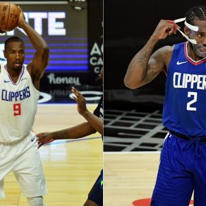 "Serge Ibaka can't talk too much, he's on the trade block": Masked Kawhi Leonard makes hilarious joke at Clippers teammate's expense