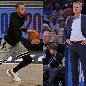 'It's probably a Guinness world record': Warriors coach Steve Kerr was in disbelief as Steph Curry hit 105 straight corner 3-pointers in practice
