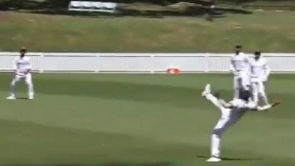 Prithvi Shaw catch vs Australia A: Watch Shaw's stunner sends back Tim Paine at Drummoyne Oval