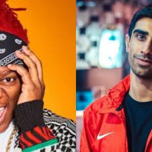 "You shall not pass": KSI wins in Among Us without speaking and Vikkstar uses a soundboard.