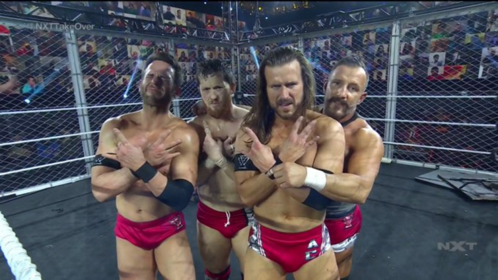 Undisputed Era come out on top against Team McAfee in a chaotic affair at NXT TakeOver WarGames