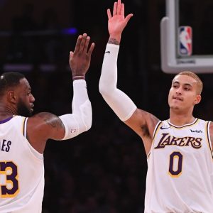 'Kyle Kuzma will take a big leap next season': Lakers star LeBron James reposes faith in teammate