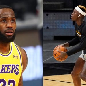 “LeBron James is a hell of a player and a legend”: Dennis Schroder raves about Lakers superstar while talking about playoff defeats to the Cavs in years past