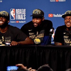 "Kevin Durant is a God": Andre Iguodala explains why James Harden is so happy to share the court with Nets star once again