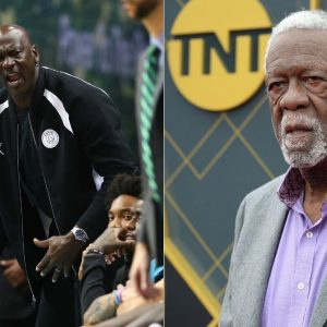 "Michael Jordan, you're playing in an easier era": When Bill Russell told Bulls legend to his face that he had to compete harder for his NBA titles