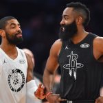 "Kyrie Irving, hurry up before Steve Nash makes you 6th man": Kendrick Perkins hilariously trolls enigmatic guard after James Harden nets triple-double in Nets debut