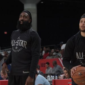"Nothing should surprise you anymore": Warriors' Stephen Curry reacts to James Harden joining Kevin Durant and Kyrie Irving with Brooklyn Nets