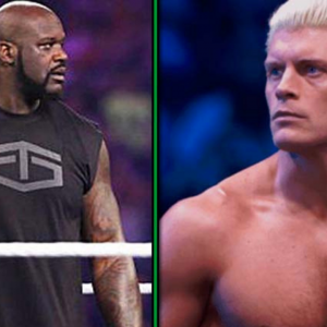 Shaquille O’Neal Challenges Cody and Brandi Rhodes to tag team match at AEW Revolution