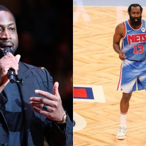 "I'm happy for this black man": Dwyane Wade praises James Harden for being able to force Nets trade after triple-double debut