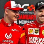 "I have zero competitive thoughts towards him": Sebastian Vettel says that he is 'more of a friend' than mentor to Haas rookie Mick Schumacher