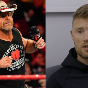 Shawn Michaels challenges Andrew Flintoff to a Wrestling showdown at NXT UK