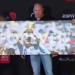 Santiago Ponzinibbio Pays Tribute To Argentine Football Legend Diego Maradona At UFC Fight Island 7 Face-offs