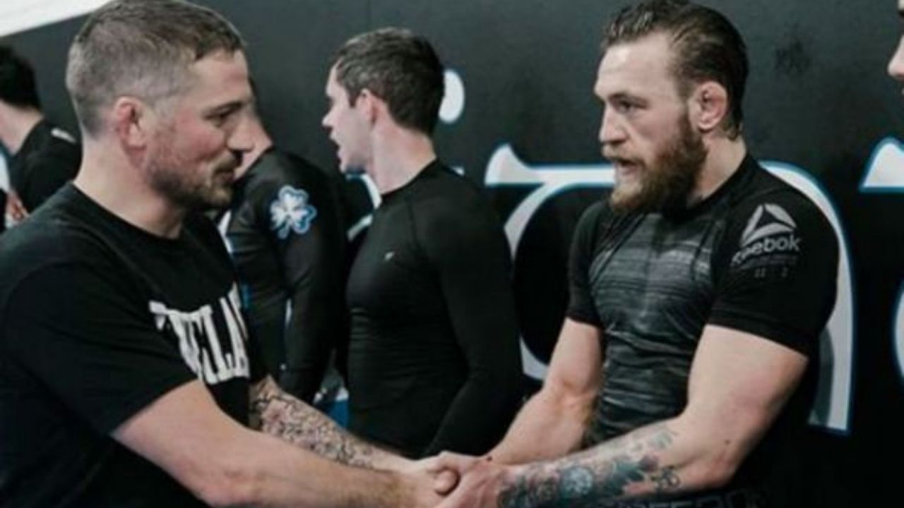 "It was certainly part of our training, dealing with leg kicks": John Kavanagh Explains How Dustin Poirier's Leg Kicks Downed Conor McGregor At UFC 257