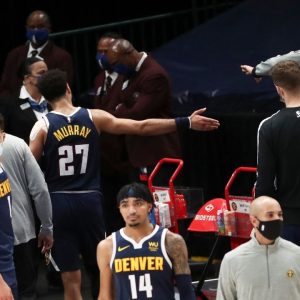 'Jamal Murray can use this as a learning experience': Mike Malone consoles Nuggets point guard after his ejection for hitting Tim Hardaway Jr in the groin