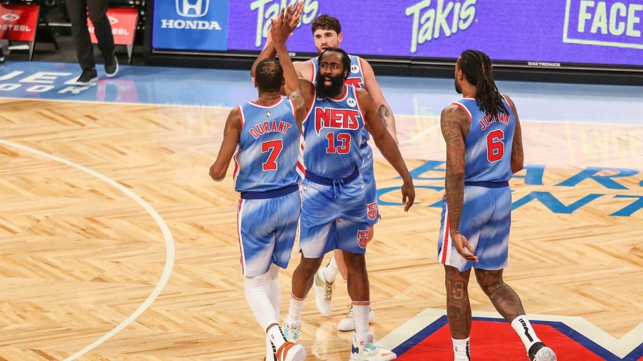 James Harden rips into Shaquille O'Neal and Charles Barkley after Nets debut: "We talk about upliftment but these talking heads do the opposite on TV"