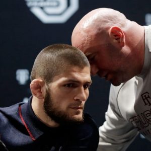 "Imagine what you and Conor do in another f*****g fight": Watch Dana White convince Khabib Nurmagomedov to consider taking rematch with Conor McGregor; Informs him about the UFC 257 buzz