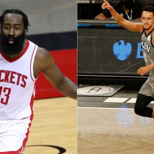 “Landry Shamet, how much do you want for number 13?”: James Harden hilariously tries to bribe Brooklyn Nets teammate for his old jersey number