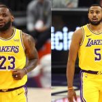 "Talen Horton-Tucker is mature beyond his years": LeBron James hypes up Lakers youngster following great performance off the bench against James Harden's Rockets