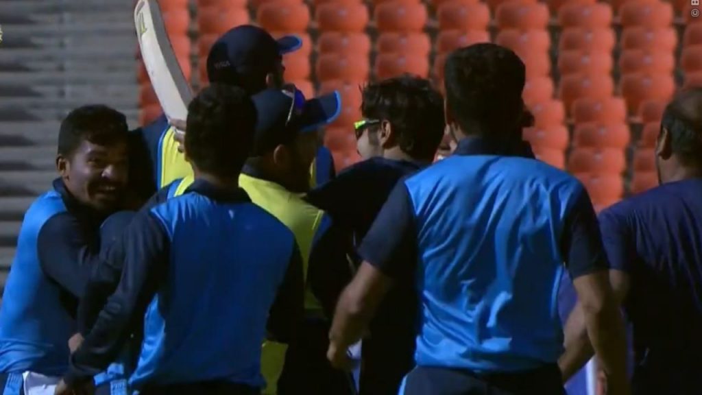 Vishnu Solanki: Baroda batsman hits 15 off 3 balls to beat Haryana in Syed Mushtaq Ali Trophy quarter-final