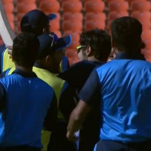 Vishnu Solanki: Baroda batsman hits 15 off 3 balls to beat Haryana in Syed Mushtaq Ali Trophy quarter-final