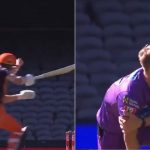 BBL 10: Nathan Ellis collides with Aaron Hardie while lbw appeal against Scorchers batsman