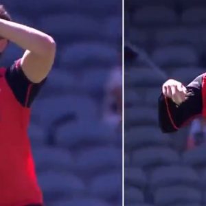 Peter BBL 10: Melbourne Renegades' Will Sutherland emulates Peter Hatzoglou's bowling action