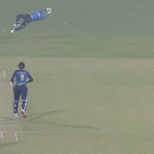 S Goswami cricketer: Watch Shreevats Goswami grabs magnificent catch to dismiss Ravi Teja in Syed Mushtaq Ali Trophy