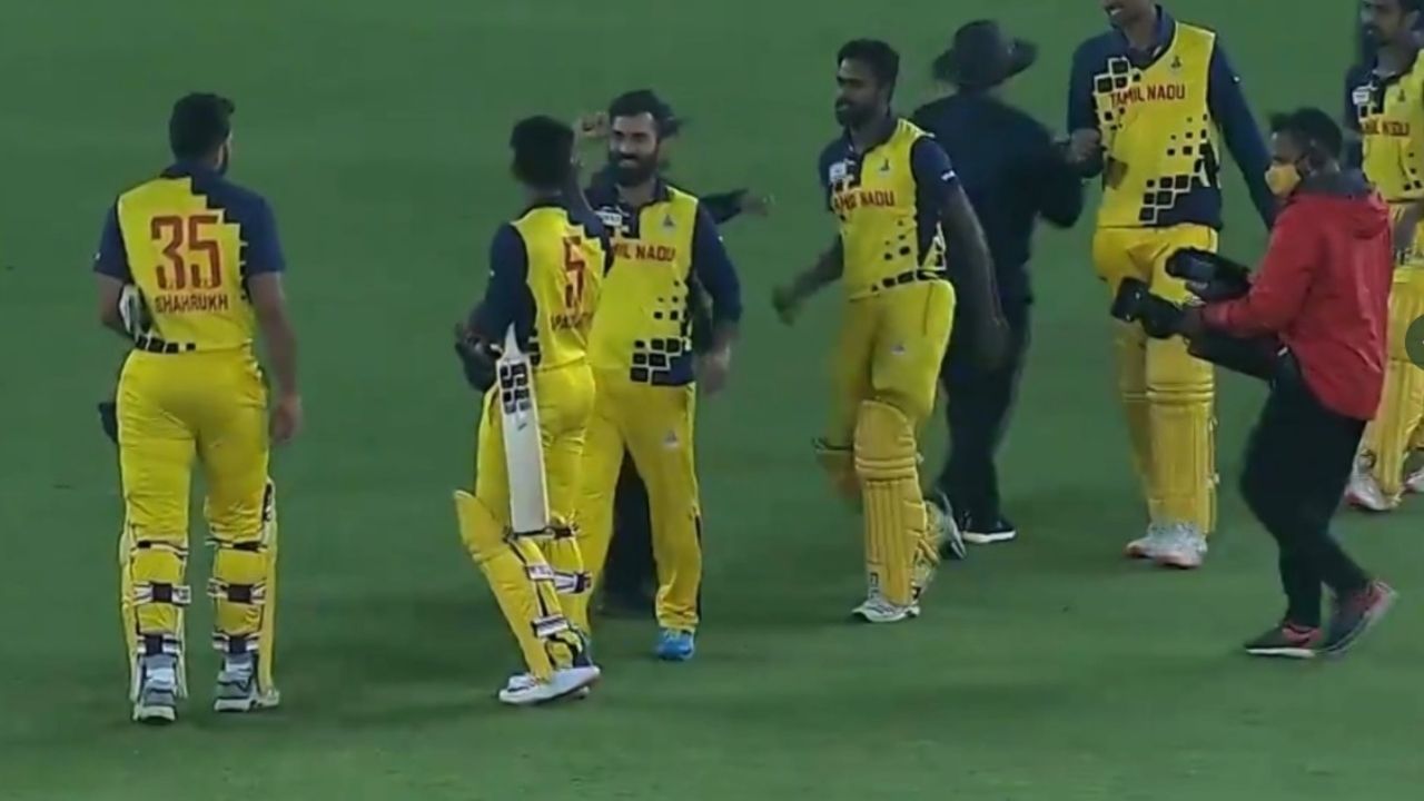 Shahrukh Khan cricket: Tamil Nadu batsman smashes 19-ball 40* to seal semi-final spot in Syed Mushtaq Ali Trophy