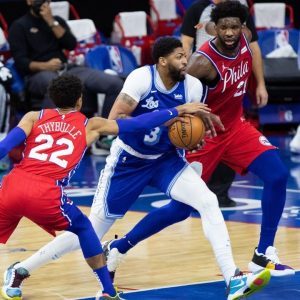 "Guarding Anthony Davis is easier than playing FIFA": Joel Embiid's hilarious answer to whether the Sixers star finds it easier to win on FUT champs or stifle the Lakers star