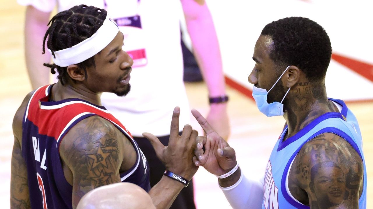 "Bradley Beal stared down Russell Westbrook": Wizards star appears to side with John Wall during altercation between star point guards