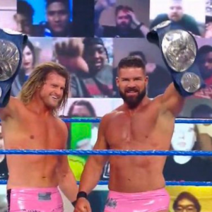 Dolph Ziggler and Robert Roode dethrone Street Profits as SmackDown Tag Team Champions