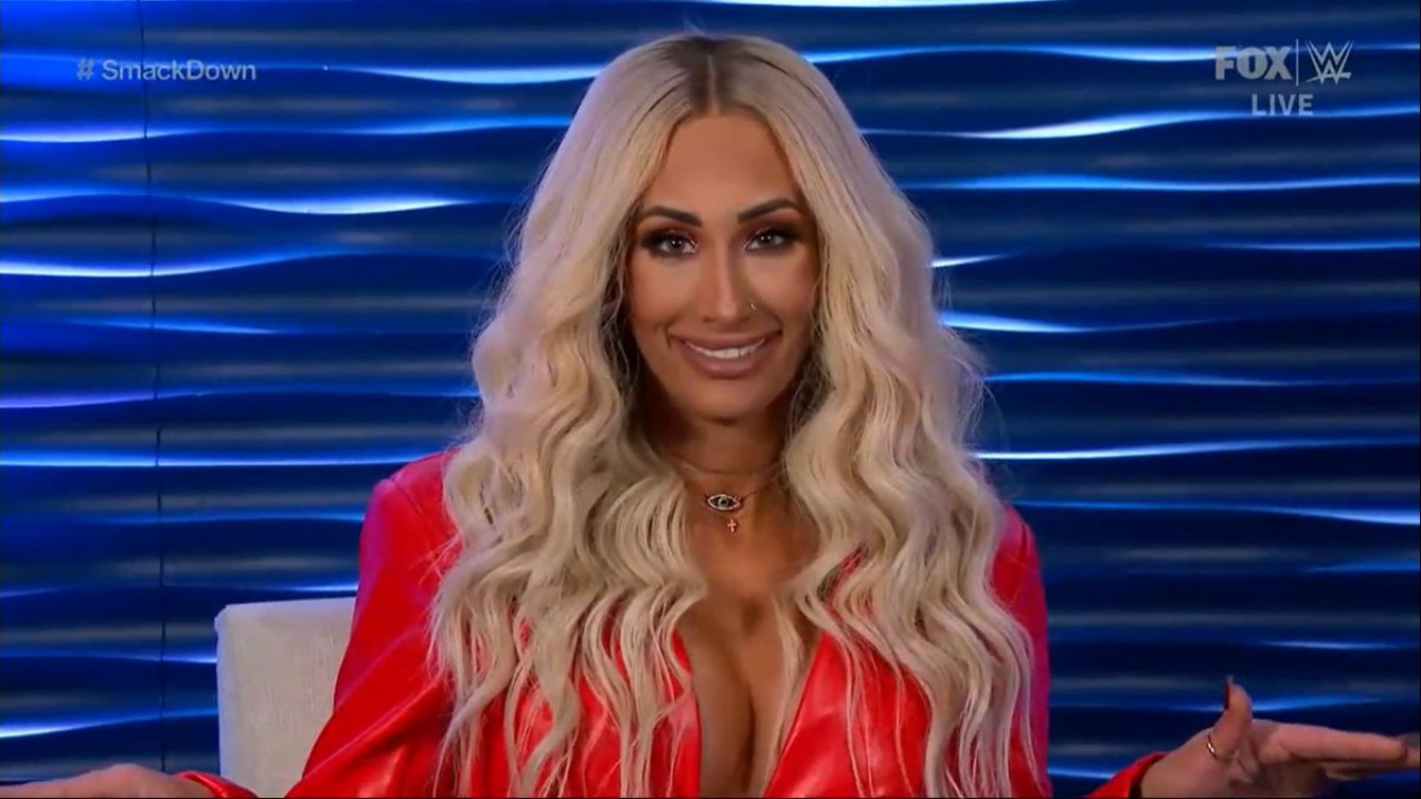 Carmella burns fan hard with mom joke after dollar store insult