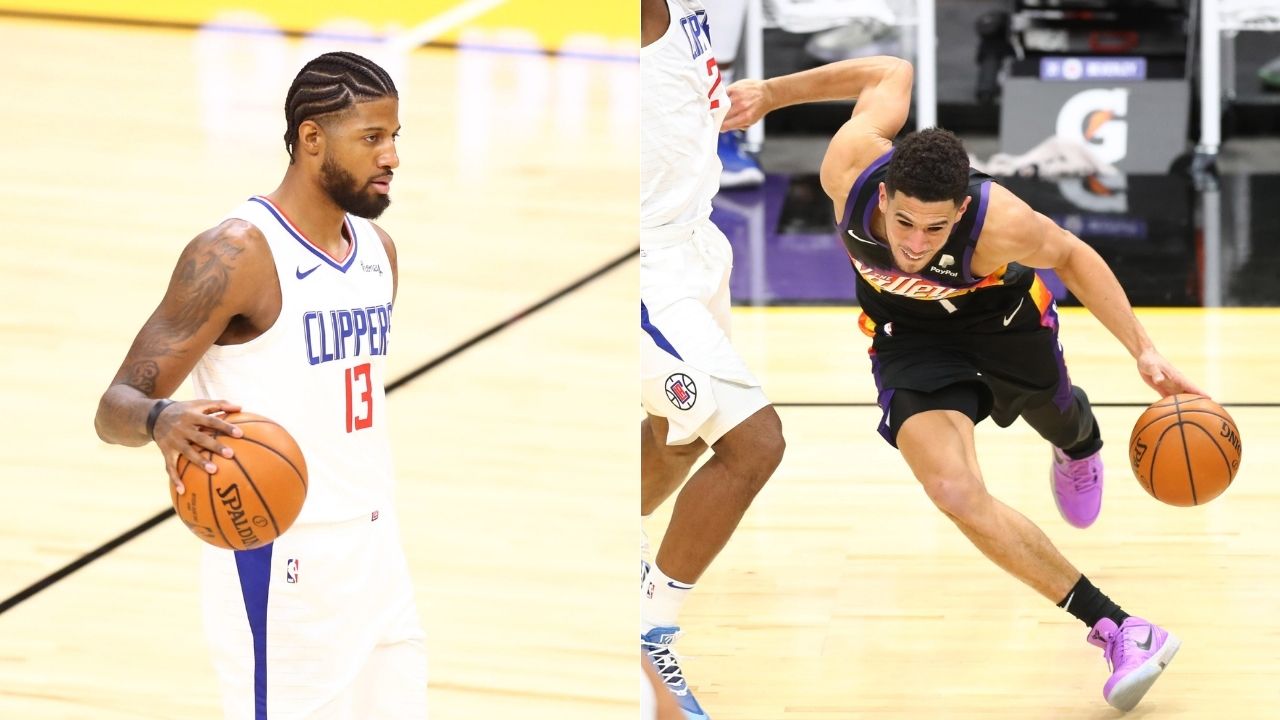 "Paul George is a soft-a** n***a": Devin Booker cusses out Clippers star following altercation in Suns loss after George gets fouled