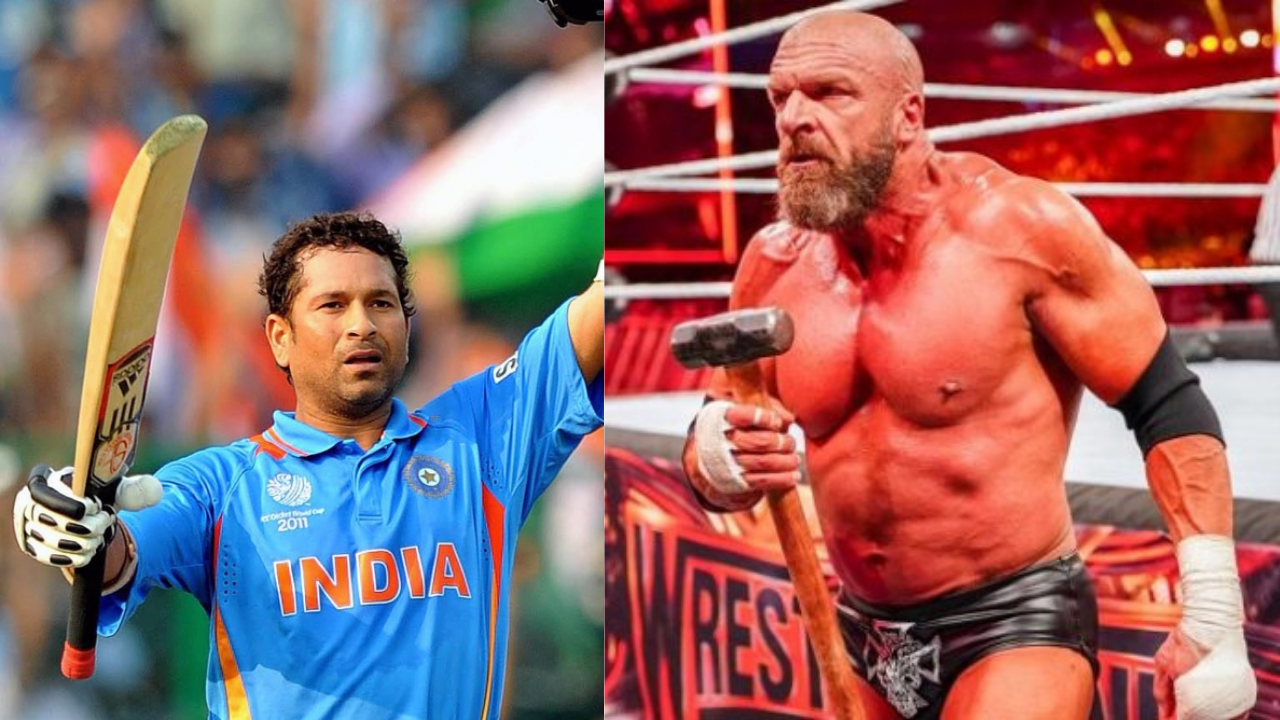 Triple H compares himself to Indian Legend when asked how would he fare at Cricket