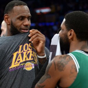 "LeBron James handled Kyrie Irving for 3 years, Kevin Durant couldn't do it for 3 weeks": Colin Cowherd explains why Lakers star is a better leader than anyone on the Nets