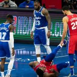 "LeBron James deserved a flagrant 2": Joel Embiid adamant that Lakers star should have been ejected for hard foul prior to Tobias Harris game winner