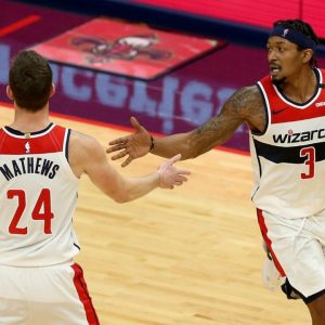 "Bradley Beal, I'm sick of it": Kamiah Adams-Beal is dejected after her husband's 47-point game goes in vain as Wizards lose 3 straight