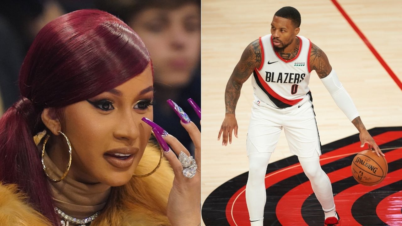 'Damian Lillard taught Cardi B how to hoop': Blazers star becomes latest feature on Grammy Winner's 'Cardi Tries' show