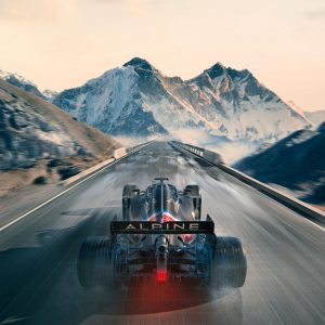 “The blue, white, and red of the French and British flags" - Alpine F1 launch "temporary winter livery"; A521 to be released next month