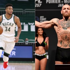 “Is this what Conor McGregor does”: Giannis Antetokounmpo imitates UFC champ during Milwaukee Bucks practice
