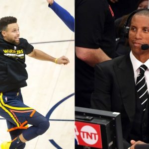 “Steph Curry you’re an inspiration to many little ones like mine”: Reggie Miller and his son congratulate Warriors MVP on his 3 pointers made milestone