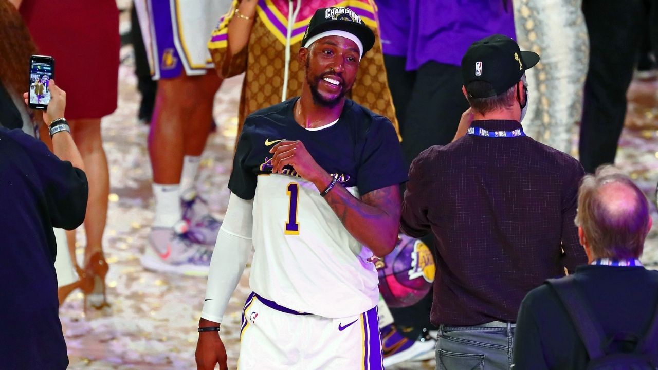 "LeBron James would be livid": Kentavious Caldwell-Pope inadvertently reveals secret Lakers' play in post-game interview after win over Giannis and co