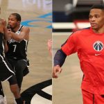 "I have no reaction, they missed": Russell Westbrook tacitly dodges question about Kevin Durant and Kyrie Irving's missed gamewinners vs Wizards