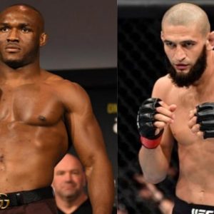 'I'm borderline proud of Khamzat Chimaev': Kamaru Usman heaps praise on rising Welterweight prospect for 'playing the cards right' in UFC