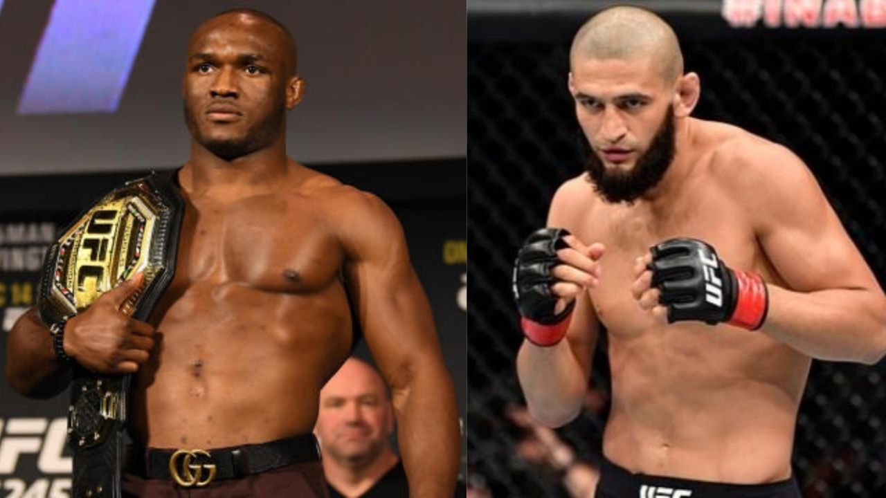 'I'm borderline proud of Khamzat Chimaev': Kamaru Usman heaps praise on rising Welterweight prospect for 'playing the cards right' in UFC