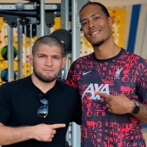"I wish you get well and recovery soon": Khabib Nurmagomedov wishes Liverpool Centre-back Virgil Van Dijk a Speedy Recovery