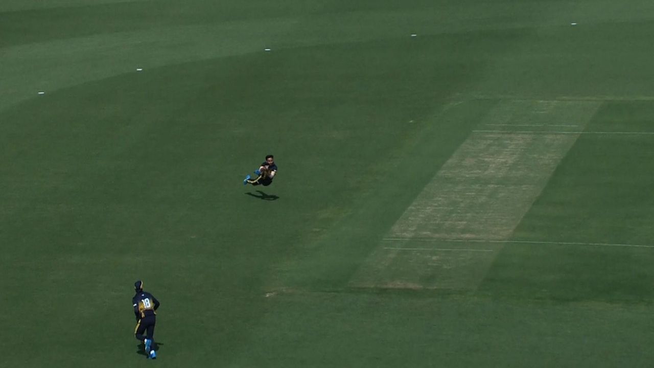 Syed Mushtaq Ali Trophy 2021: Mayank Markande grabs excellent catch to dismiss Pavan Deshpande off Siddarth Kaul